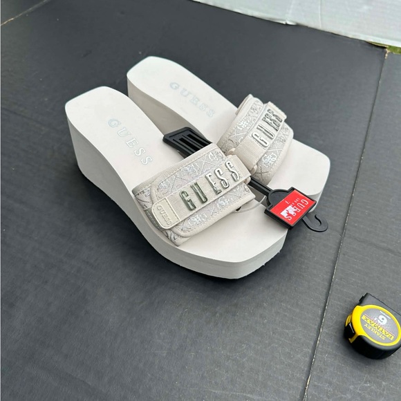 Women's Dellean Quattro Eva Single Band Logo EVA Wedge Sandals - Picture 6 of 8